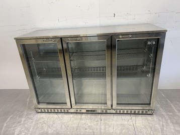 HCB Acier inoxydable Backbar Bar Cooler Portes vitrées, Verzenden, Nieuw in verpakking