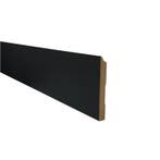 Oppio Zwart folieplint Amsterdam 15x120x2400mm, Ophalen of Verzenden, Nieuw