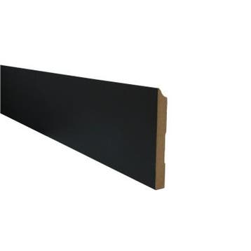 Oppio Zwart folieplint Amsterdam 15x120x2400mm, Ophalen of Verzenden, Nieuw