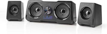 Nedis Gaming Speakers – 2.2-kanaals – 48W – LED – USB – 3,5, Verzenden