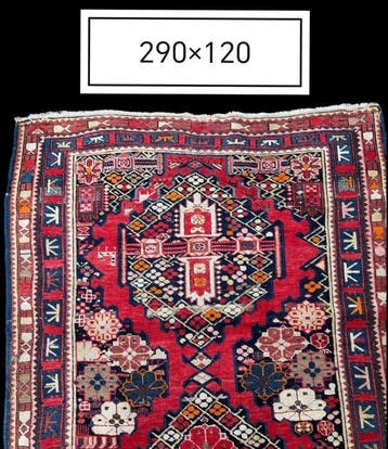 Vloerkleed - 290 cm - 120 cm - Een antiek Shirvan tapijt, Nieuw