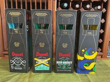 Moortgat - Duvel Barrel Aged partijen n° 5, 6, 7 en 8 - 75cl