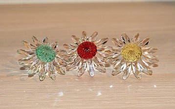 Swarovski - Figuur - Margherite Swarovski su specchio (4) -