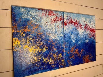 Ronan Martin - Ocean Waves - XL, Antiek en Kunst, Kunst | Schilderijen | Modern