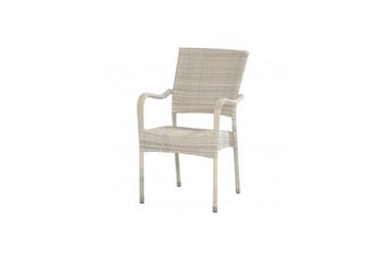 4 Seasons Outdoor Dover stapelbare stoel provance flat SALE, Nieuw