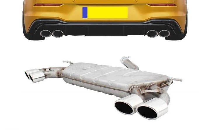 Einddemper | geschikt voor Volkswagen | Golf 20- 5d hat. VII, Auto-onderdelen, Uitlaatsystemen, Nieuw, Volkswagen, Verzenden