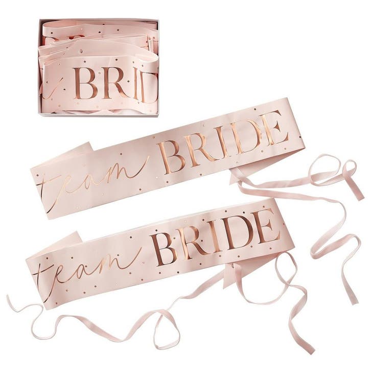 Sjerp Team Bride 77cm 6st, Hobby en Vrije tijd, Feestartikelen, Nieuw, Verzenden