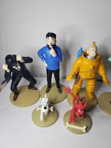 Moulinsart - Beeldje - Ensemble de 6 Figurines Moulinsart -, Boeken, Nieuw