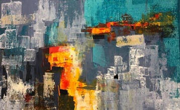 Dam Domido - NO RESERVE PRICE-Intensité - 160 x 90 cm