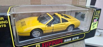 Anson 1:18 - Cabriolet miniature - Ferrari 328 GTS