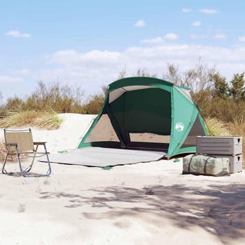 vidaXL Strandtent 2-persoons zeegroen waterdicht, Verzenden, Nieuw