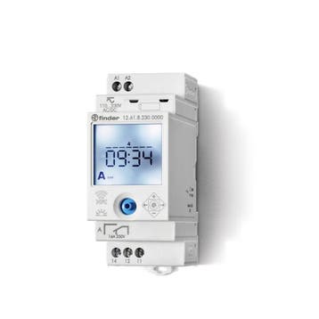 Digitale Wekelijkse Tijdschakelaar 16A 12-24V AC/DC -, Doe-het-zelf en Bouw, Verzenden, Nieuw