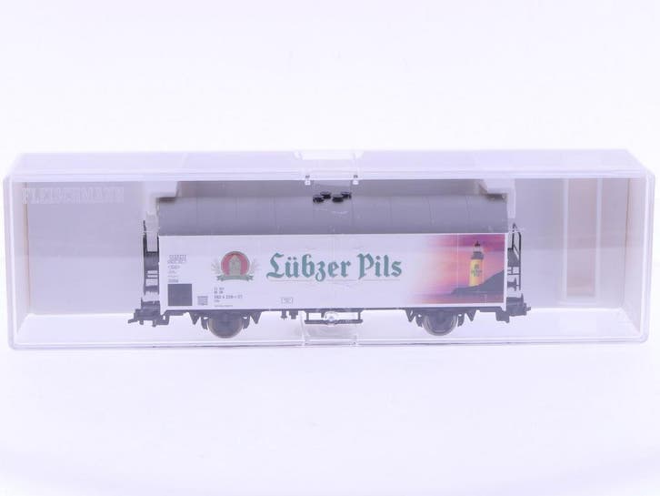 Schaal H0 Fleischmann 84 5320 K gesloten goederenwagen L..., Hobby en Vrije tijd, Modeltreinen | H0, Gelijkstroom, Analoog, Zo goed als nieuw
