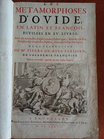 Ovide - Les Métamorphoses - 1677