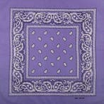 Haarband Bandana Zakdoek 55cm – Paisley Print – Paars, Handtassen en Accessoires, Nieuw