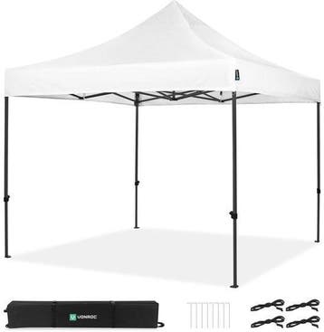 2dekans | VONROC Partytent - 3x3 m – Premium easy-up, Ophalen of Verzenden