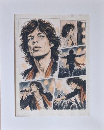 Emma Wildfang - Mick Jagger - Series -ICONIC PANELS, Cd's en Dvd's, Nieuw in verpakking
