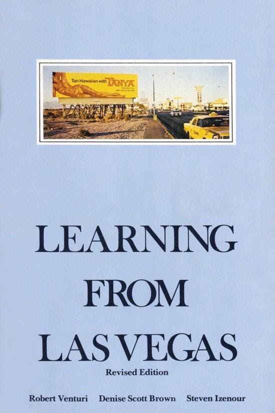 Learning from Las Vegas 9780262720069 Izenour Venturi Robert, Livres, Langue | Anglais, Envoi