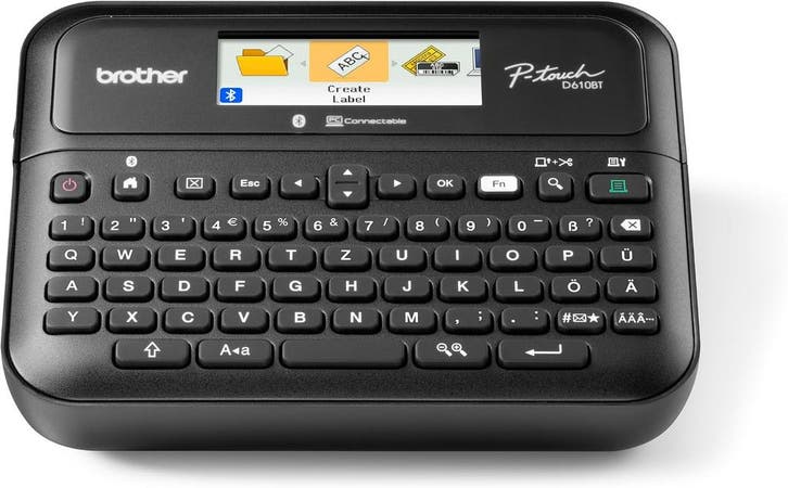 Brother P-touch D610BTVP Labelprinter | Retour Deal | -37%, Computers en Software, Labelprinters, Nieuw, Etiket, Verzenden