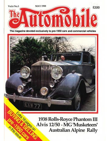 1988 THE AUTOMOBILE MAGAZINE 03, Nieuw