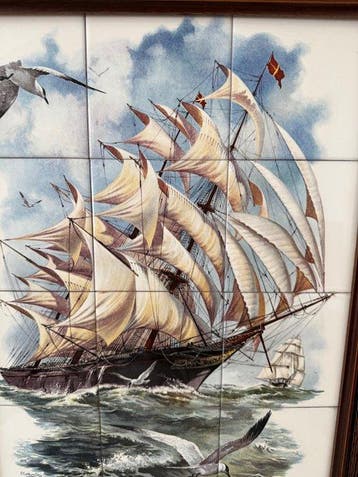 Wanddecoratie - Nederland - Pacific Monsoon, Antiek en Kunst
