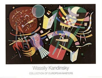 Wassily Kandinsky - “Komposition X, 1939”.