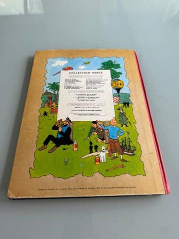 Tintin T19 - Coke en Stock (B24) - C - 1 Album - 1958