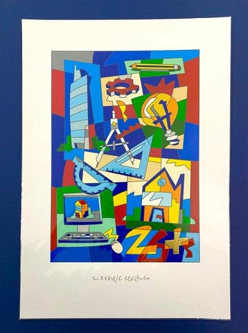 Ugo Nespolo (1941) - Constructor ad Arte
