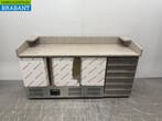 Établi à pizza Saro en acier inoxydable 188,5 cm 230V Horeca, Articles professionnels, Verzenden