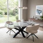Mediterraneo Eetkametafel  Deens Ovaal 200x100, Huis en Inrichting, Nieuw