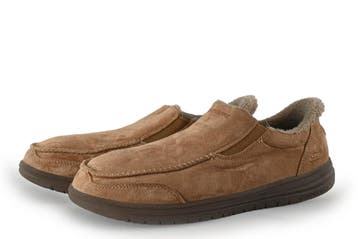 Skechers Pantoffels in maat 44 Cognac, Verzenden, Pantoffels of Sloffen