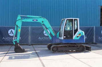 Veiling: Rupsgraafmachine Ihi 55NSL Diesel 43kW 2012, Ophalen