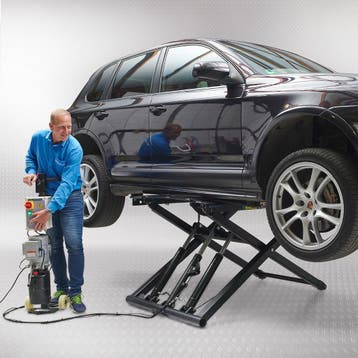 Datona Auto poetsbrug - 230V - Datona - Zwart, Autos : Divers, Outils de voiture, Ophalen of Verzenden
