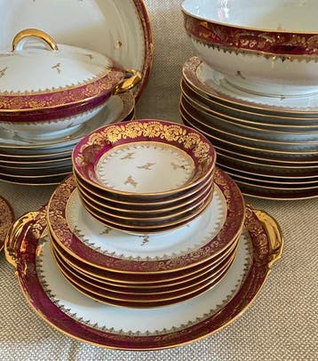 Chadelaud Limoges / France Authentique - Tafelservies (48) -