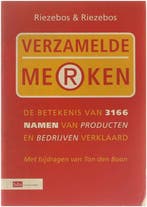 Verzamelde merken 9789012101349 J. Riezebos-Maliepaard, Verzenden, Zo goed als nieuw, J. Riezebos-Maliepaard