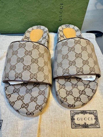 Gucci - Sandalen - Maat: EU 45 - Nieuw in doos