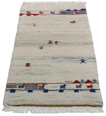 Gabbeh - Vloerkleed - 143 cm - 68 cm - Moderne Indo Tapijt, Huis en Inrichting, Nieuw