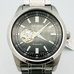 Seiko - Open Heart Automatic Black Dial - Zonder