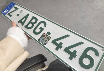 Keuring &amp; verplaatsing auto met Z-platen – KM21, Ophalen