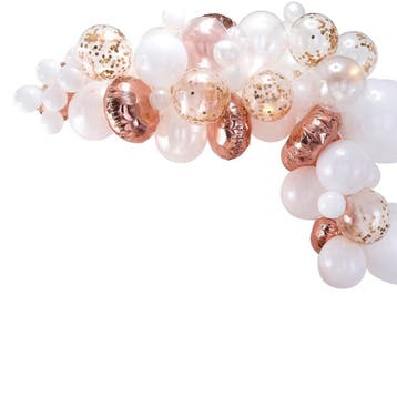 Rose Gouden Ballonnenboog DIY Set, Verzenden, Nieuw