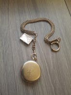Swiss made gold 14k - 1850-1900, Handtassen en Accessoires, Horloges | Heren, Nieuw