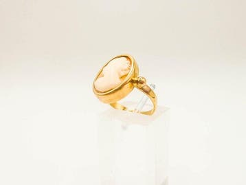 Ring - 18 karaat Geel goud, Handtassen en Accessoires, Ringen, Nieuw