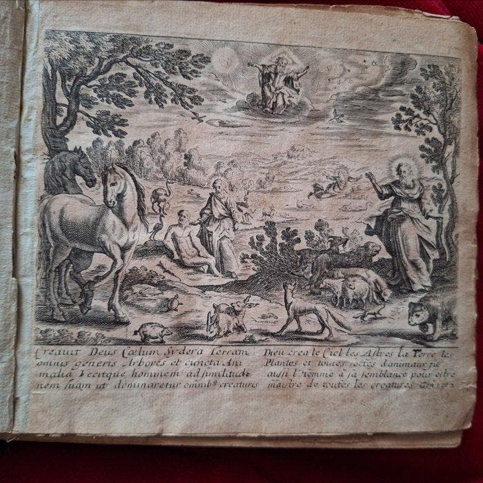 G. Jollain - La Saincte Bible + Vita Jesus Christi - 1703, Antiek en Kunst, Antiek | Boeken en Manuscripten