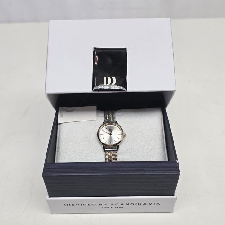 Danish Design Dameshorloge Akilia Mini Two Tone Gold 22 mm, Handtassen en Accessoires, Horloges | Dames, Nieuw, Ophalen of Verzenden