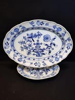 Meissen - Serveerschaal (2) - 2er Set antike ovale