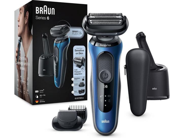 Braun Series 6 60-B7500cc - Elektrisch Scheerapparaat -, Elektronische apparatuur, Persoonlijke Verzorgingsapparatuur, Zo goed als nieuw