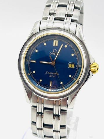 Omega - Seamaster 120M - 2571.80 - Homme - 1990-1999, Handtassen en Accessoires, Horloges | Heren, Nieuw