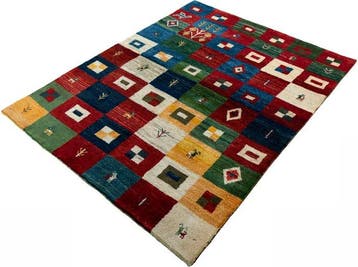 Handgeknoopt designer tapijt Gabbeh - Vloerkleed - 200 cm -, Nieuw