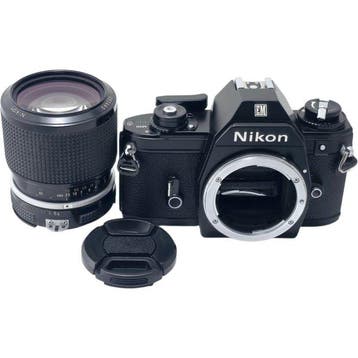 Nikon EM + Ai Zoom-Nikkor 3,5/43-86mm | Appareil photo, TV, Hi-fi & Vidéo, Appareils photo analogiques
