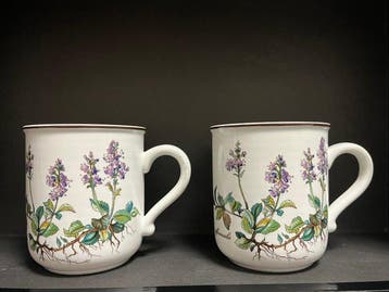 Villeroy & Boch - Koffieservies (4) - Botanica - Porselein